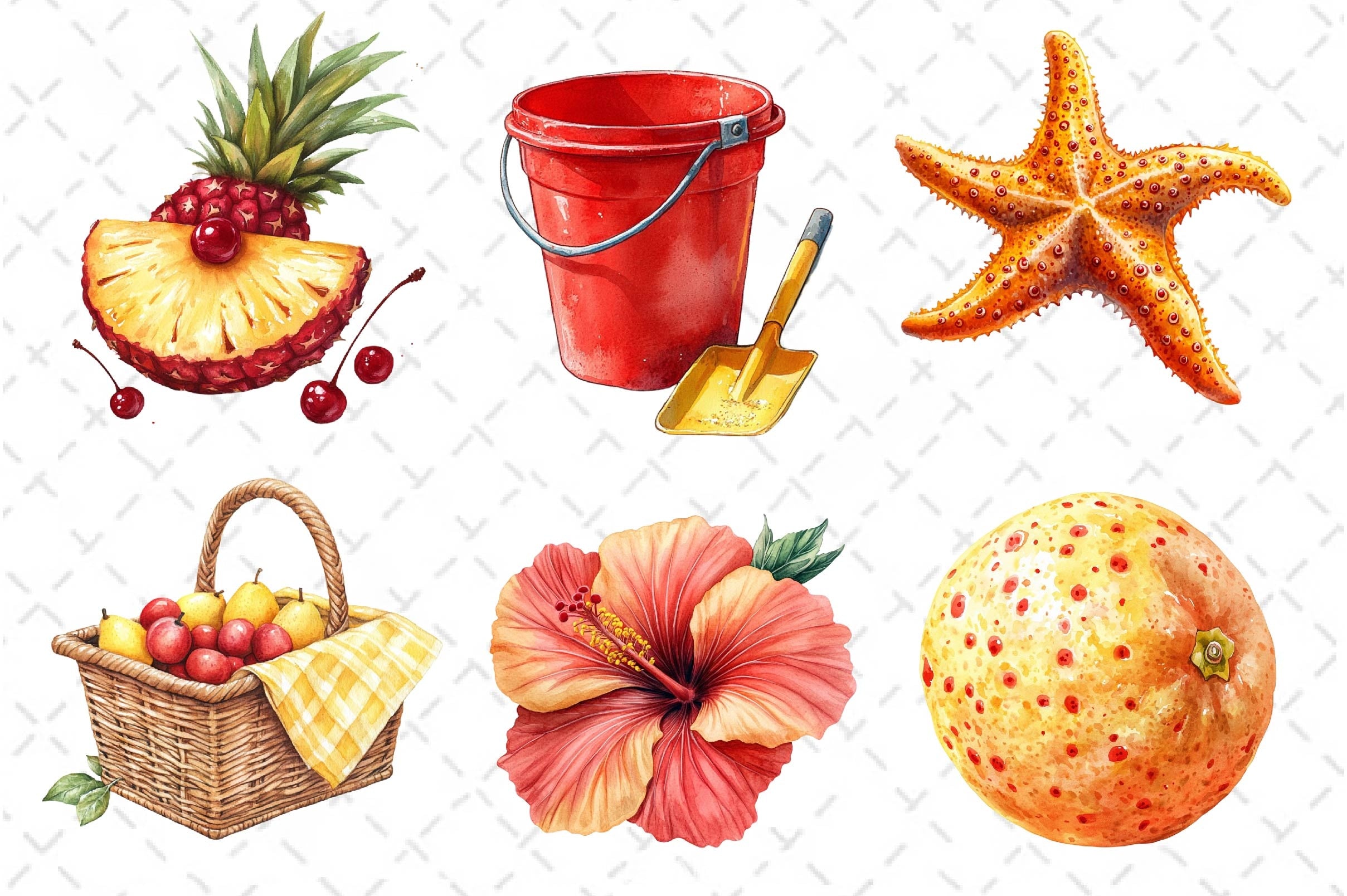 Summer Clipart Bundle 11 - CraftNest - Digital Crafting and Art