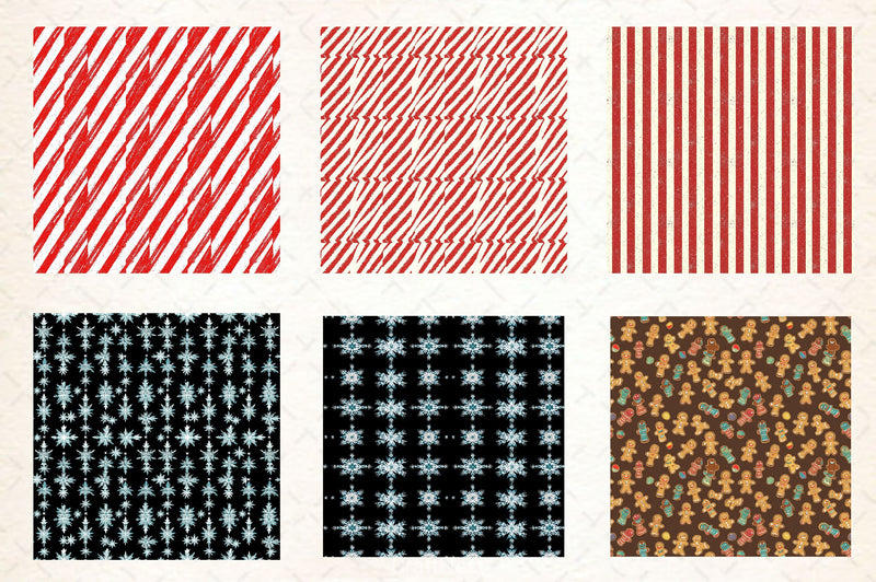 Christmas Digital Paper - CraftNest - Digital Crafting and Art