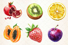 Summer Fruits Clipart Bundle 2 - CraftNest - Digital Crafting and Art