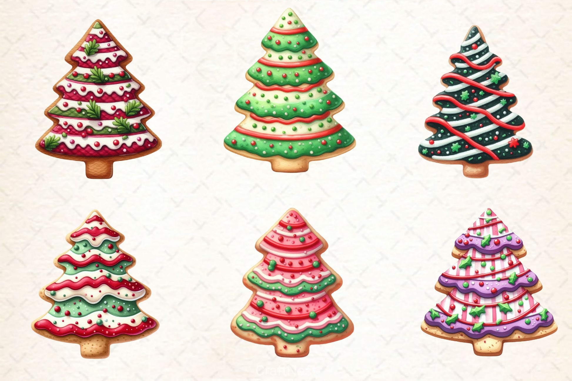Christmas Tree Cake Christmas SVG Bundle - CraftNest - Digital Crafting and Art