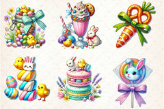 Easter Sweets Clipart Bundle - CraftNest - Digital Crafting and Art