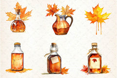 Maple Syrup Clipart Bundle - CraftNest - Digital Crafting and Art