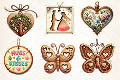 Ornament Valentine's Day Clipart Bundle - CraftNest - Digital Crafting and Art