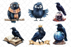 Raven Bird Clipart Bundle - CraftNest - Digital Crafting and Art