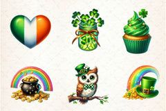 St Patricks Day Clipart Bundle 9 - CraftNest - Digital Crafting and Art