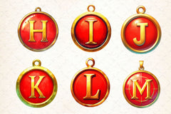 Christmas Ornaments Alphabet Clipart Bundle - CraftNest - Digital Crafting and Art