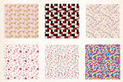 Valentine Digital Paper - CraftNest - Digital Crafting and Art