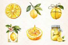 Lemon Clipart Bundle 2 - CraftNest - Digital Crafting and Art