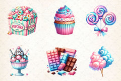 Sweet Food Clipart Bundle - CraftNest - Digital Crafting and Art