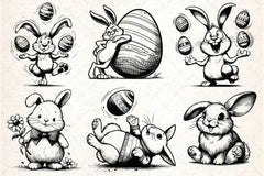 Easter Bunny SVG Bundle - CraftNest - Digital Crafting and Art