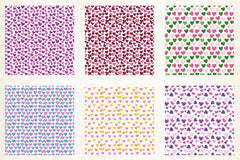 Valentines Day Heart Seamless Pattern Digital Paper - CraftNest - Digital Crafting and Art