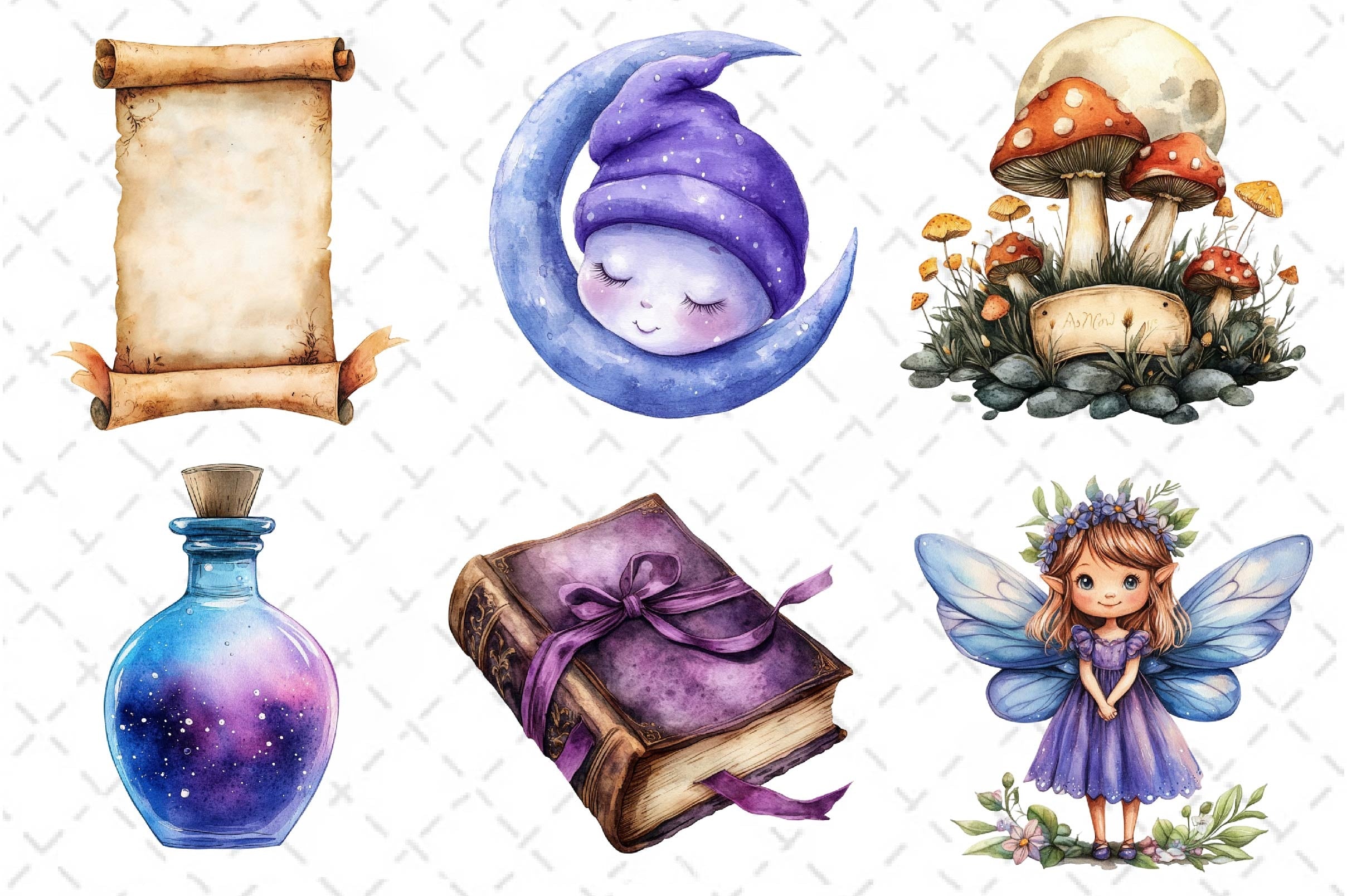 Little Fairy Tale Clipart Bundle - CraftNest - Digital Crafting and Art