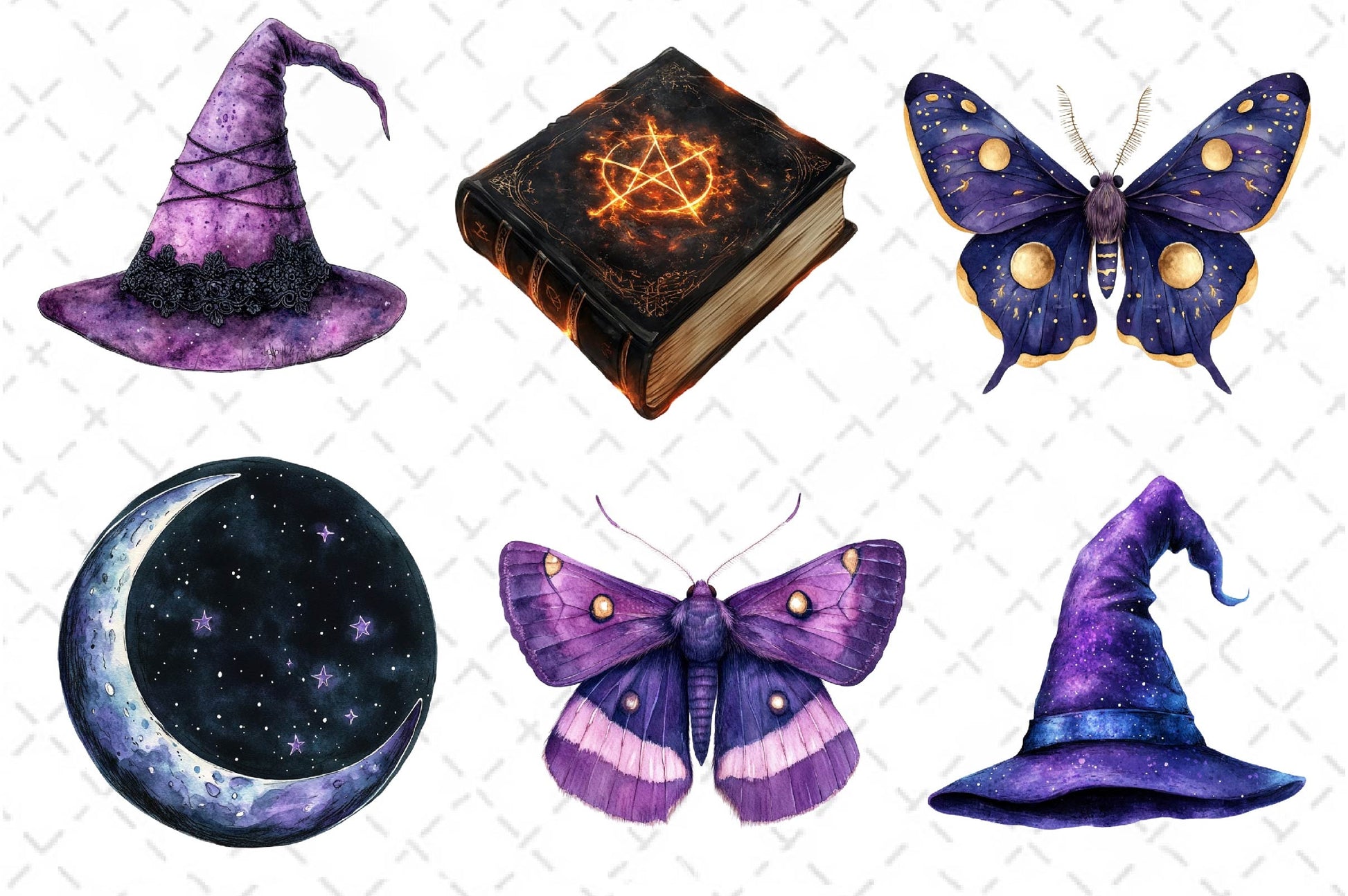 Witchy Vibe Clipart Bundle - CraftNest - Digital Crafting and Art