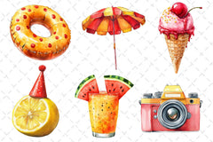 Summer Clipart Bundle 11 - CraftNest - Digital Crafting and Art