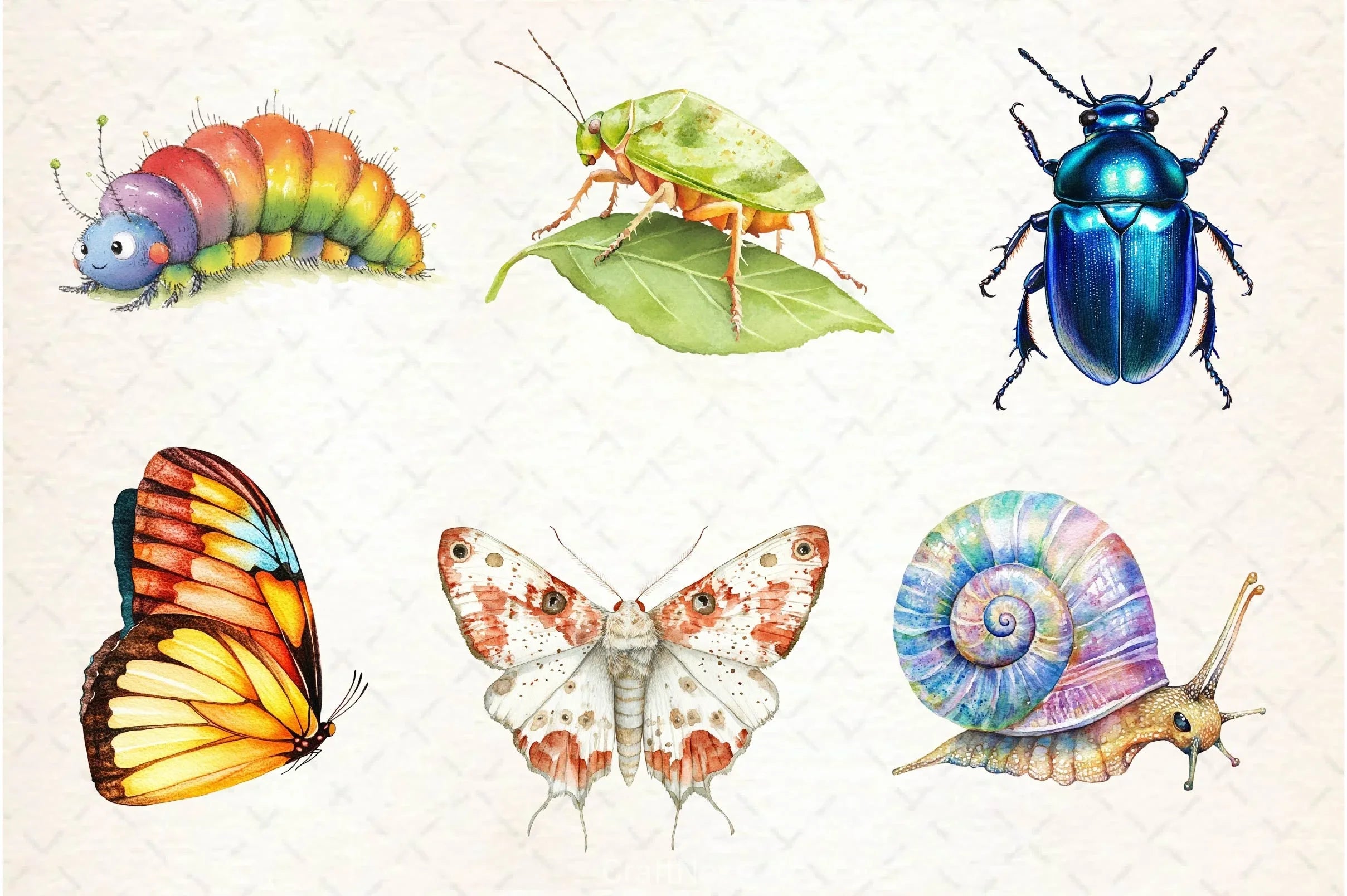 Bugs Clipart Bundle - CraftNest - Digital Crafting and Art