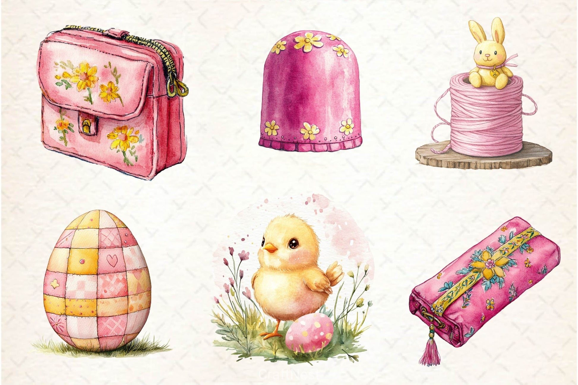 Easter Sewing Clipart Bundle 2 - CraftNest - Digital Crafting and Art