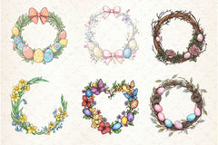 Spring Frames Easter Clipart Bundle - CraftNest - Digital Crafting and Art