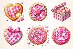 Coquette Valentine Clipart Bundle 3 - CraftNest - Digital Crafting and Art