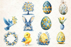 Geometric Pastel Easter Clipart Bundle - CraftNest - Digital Crafting and Art