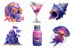 Creepy Summer Beach Clipart Bundle - CraftNest - Digital Crafting and Art