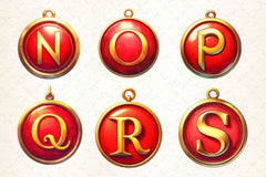 Christmas Ornaments Alphabet Clipart Bundle - CraftNest - Digital Crafting and Art