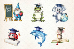 Cute Graduation Clipart Bundle - CraftNest - Digital Crafting and Art