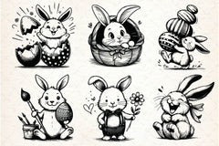 Easter Bunny SVG Bundle - CraftNest - Digital Crafting and Art