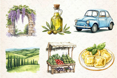 Italian Spring Clipart Bundle 2 - CraftNest - Digital Crafting and Art