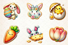 Easter Biscuits Clipart Bundle - CraftNest - Digital Crafting and Art