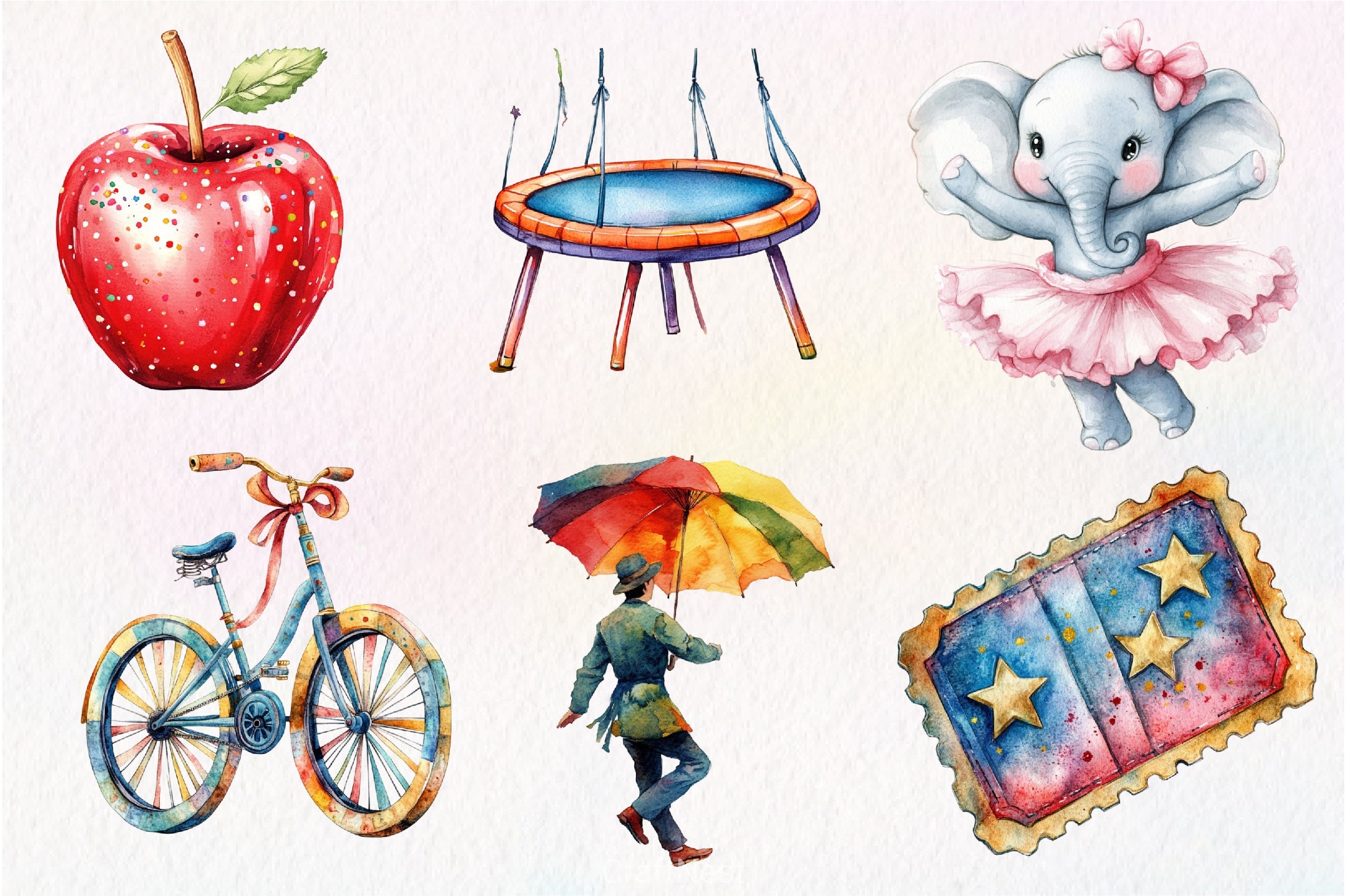 Circus Clipart Bundle - CraftNest - Digital Crafting and Art