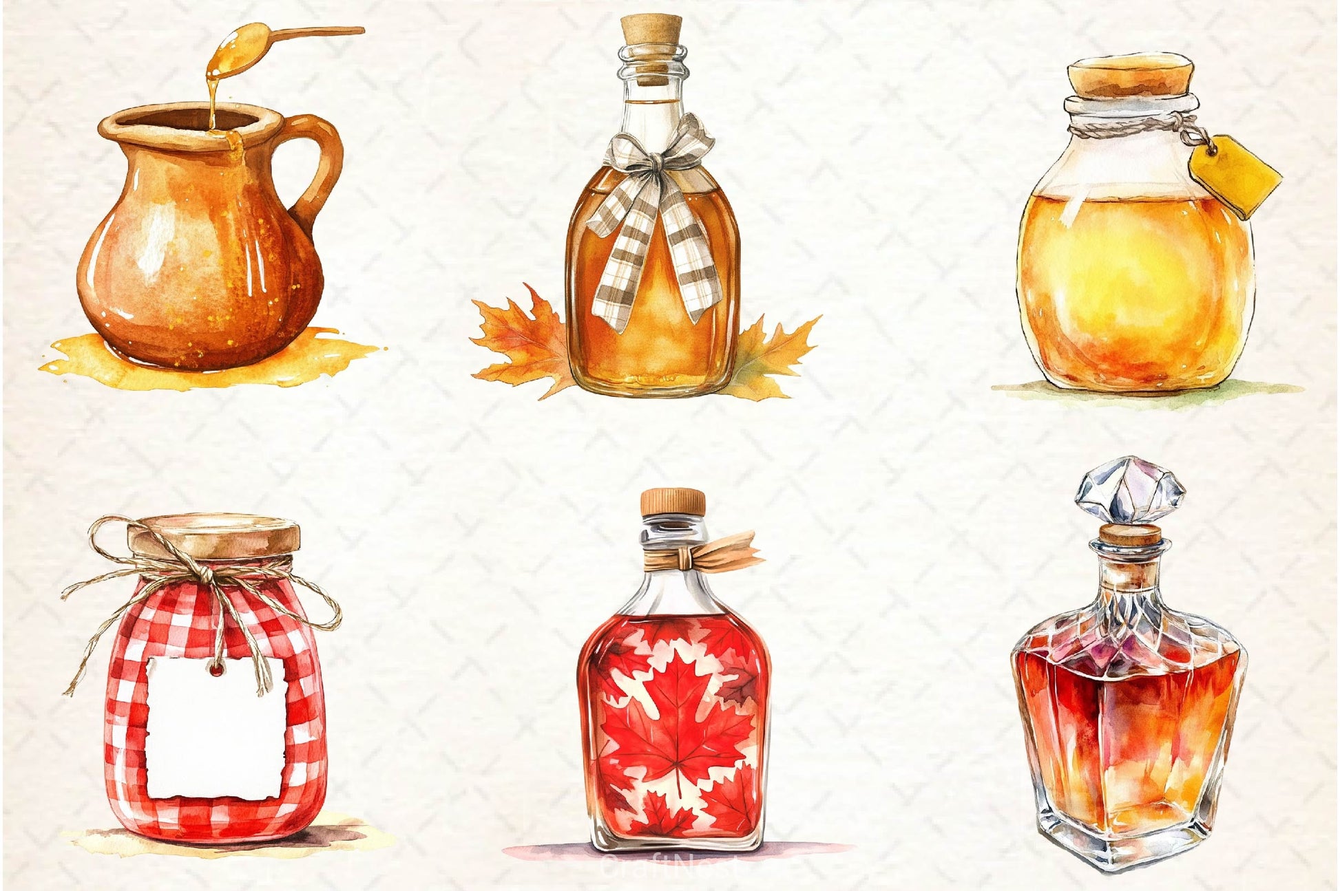 Maple Syrup Clipart Bundle - CraftNest - Digital Crafting and Art
