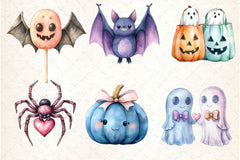 Pastel Halloween Clipart Bundle 5 - CraftNest - Digital Crafting and Art