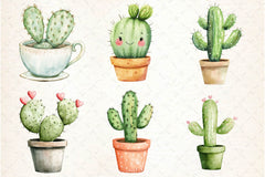 Cactus Doodle Clipart Bundle 2 - CraftNest - Digital Crafting and Art