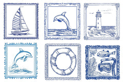 Summer Coastal Clipart Bundle - CraftNest - Digital Crafting and Art