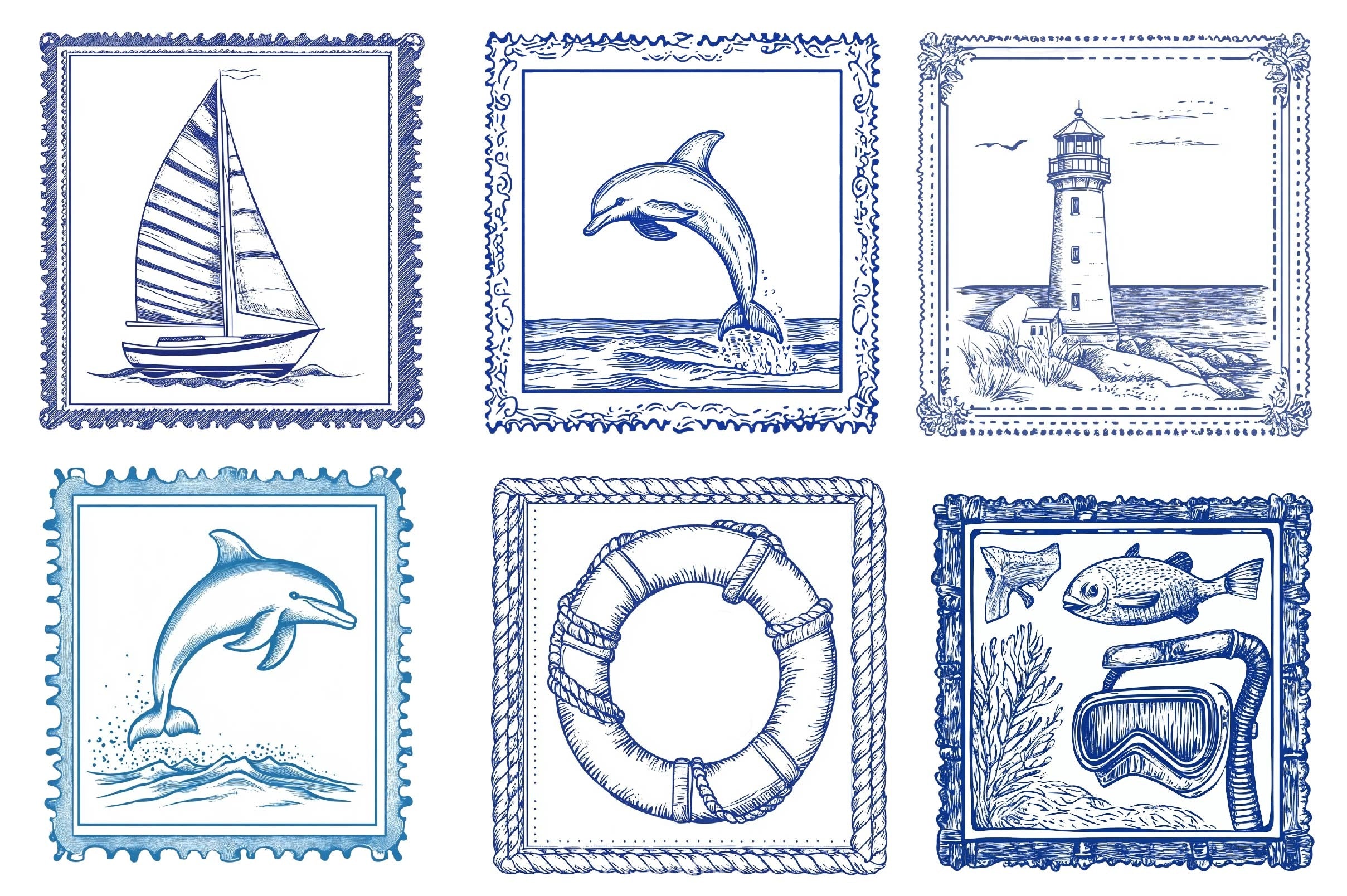 Summer Coastal Clipart Bundle - CraftNest - Digital Crafting and Art