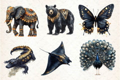 Black History Month Animals Clipart Bundle 2 - CraftNest - Digital Crafting and Art