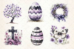 Black And White Easter Clipart Bundle - CraftNest - Digital Crafting and Art