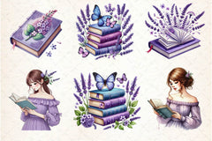 Spring Books Clipart Bundle 2 - CraftNest - Digital Crafting and Art