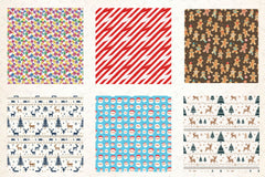 Christmas Digital Paper - CraftNest - Digital Crafting and Art