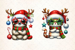 Grumpy Animals Christmas Clipart Bundle - CraftNest - Digital Crafting and Art