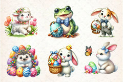 Easter Animals Clipart Bundle 2 - CraftNest - Digital Crafting and Art