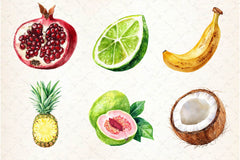 Summer Fruits Clipart Bundle 2 - CraftNest - Digital Crafting and Art
