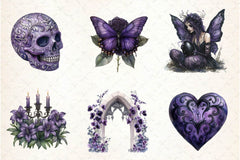 Gothic Easter Clipart Bundle 4 - CraftNest - Digital Crafting and Art