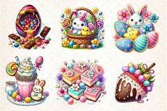 Easter Sweets Clipart Bundle - CraftNest - Digital Crafting and Art