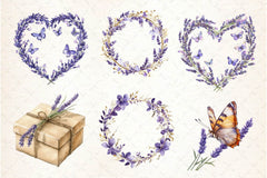 Lavender Mother's Day Clipart Bundle 2 - CraftNest - Digital Crafting and Art