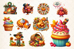 Thanksgiving Clipart Bundle 2 - CraftNest - Digital Crafting and Art