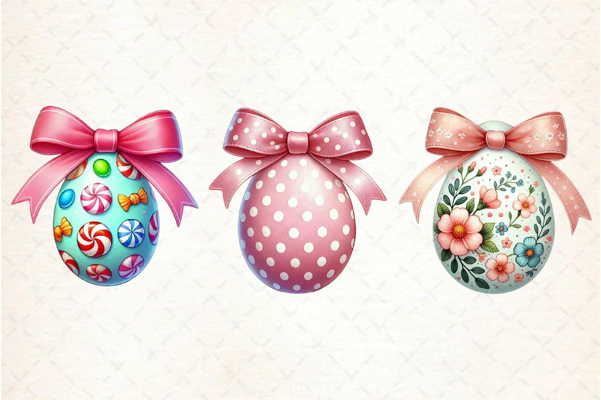 Easter Egg Easter Clipart Bundle 4 - CraftNest - Digital Crafting and Art