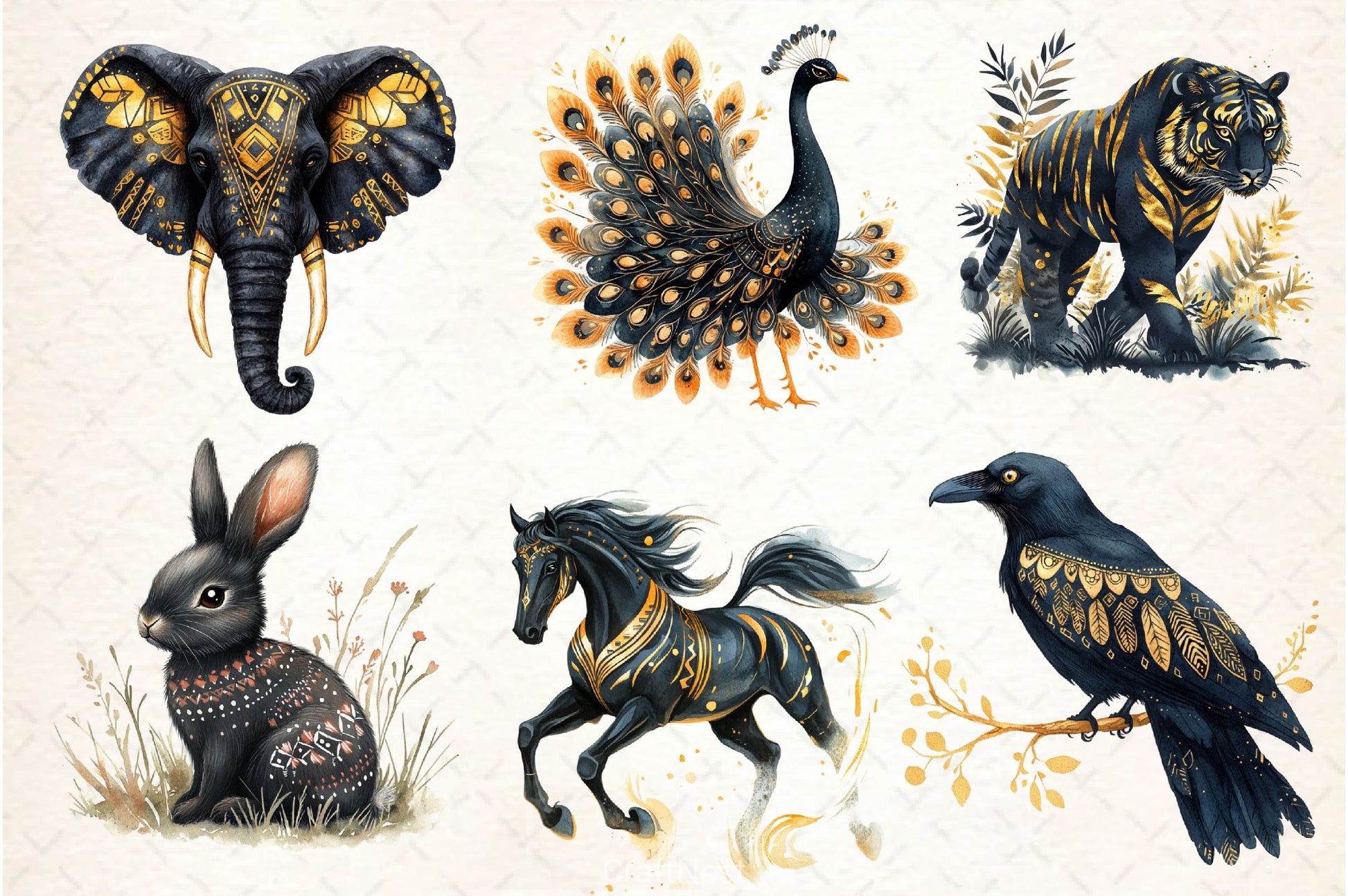 Black History Month Animals Clipart Bundle 2 - CraftNest - Digital Crafting and Art