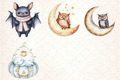 Serene Halloween Day Clipart Bundle - CraftNest - Digital Crafting and Art