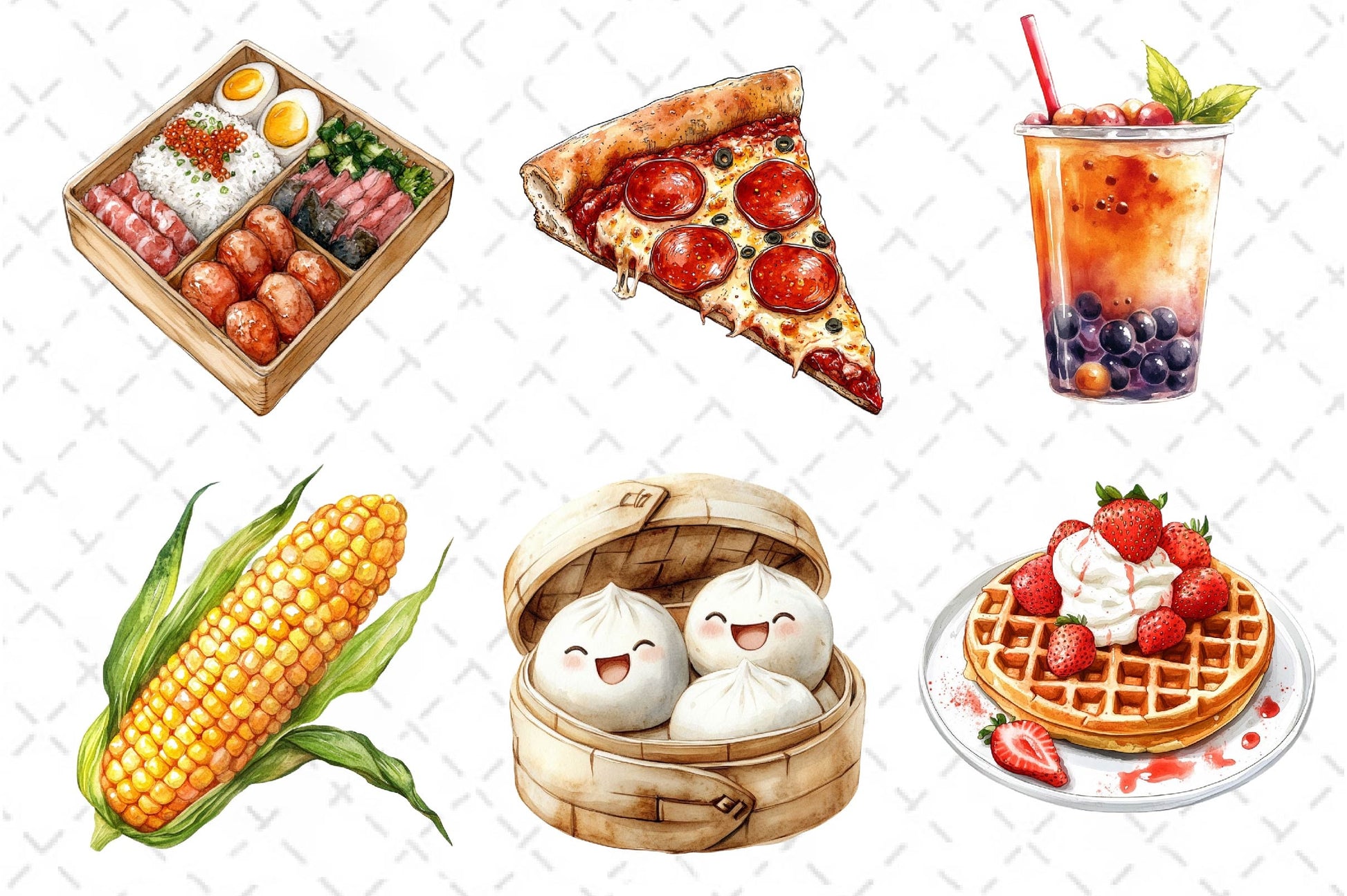 Street Food Clipart Bundle - CraftNest - Digital Crafting and Art
